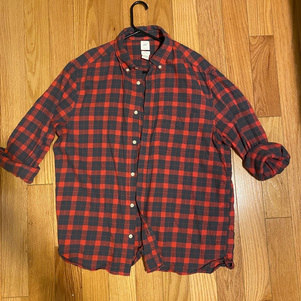 Retro flannel shirt
